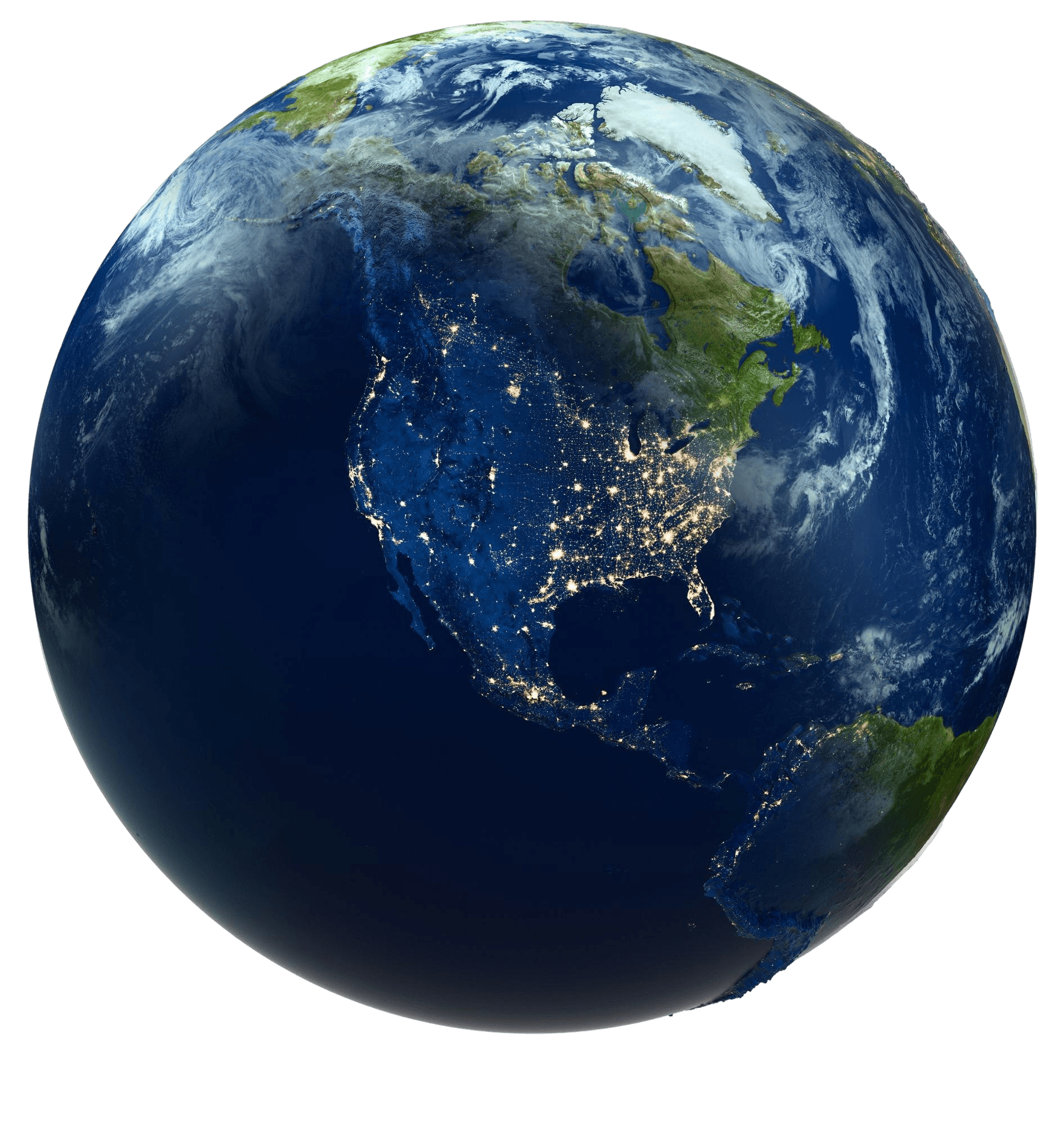 Global coverage map
